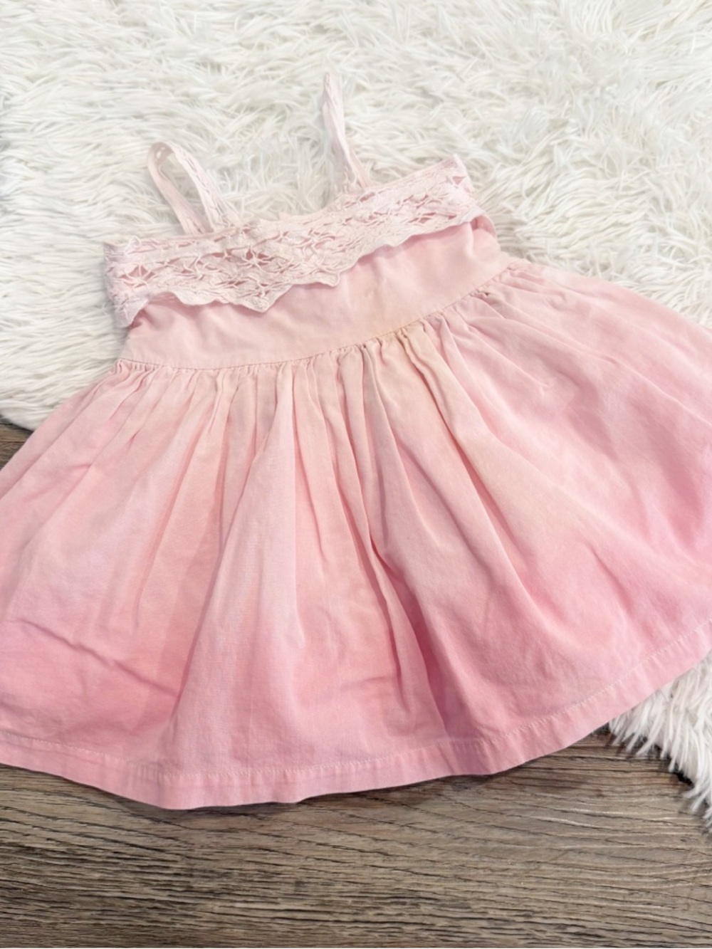 Well Dressed Wolf Dress 3T Toddler Lace Ombre